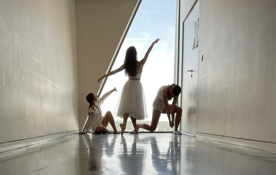Elèves danseuses du Conservatoire d'Aix-en-Provence